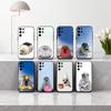 S-Seal F-Funny C-Cute Phone Case For Samsung S25,S24,S21,S22,S23,S30,Ultra,S20,Plus,Others Soft Black Case