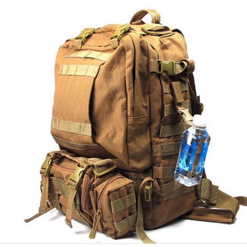 Outdoor Nylon Knapsack Detachable Water Bottle Belt Buckle Plastic Steel Mother Buckle Bottle Hang
