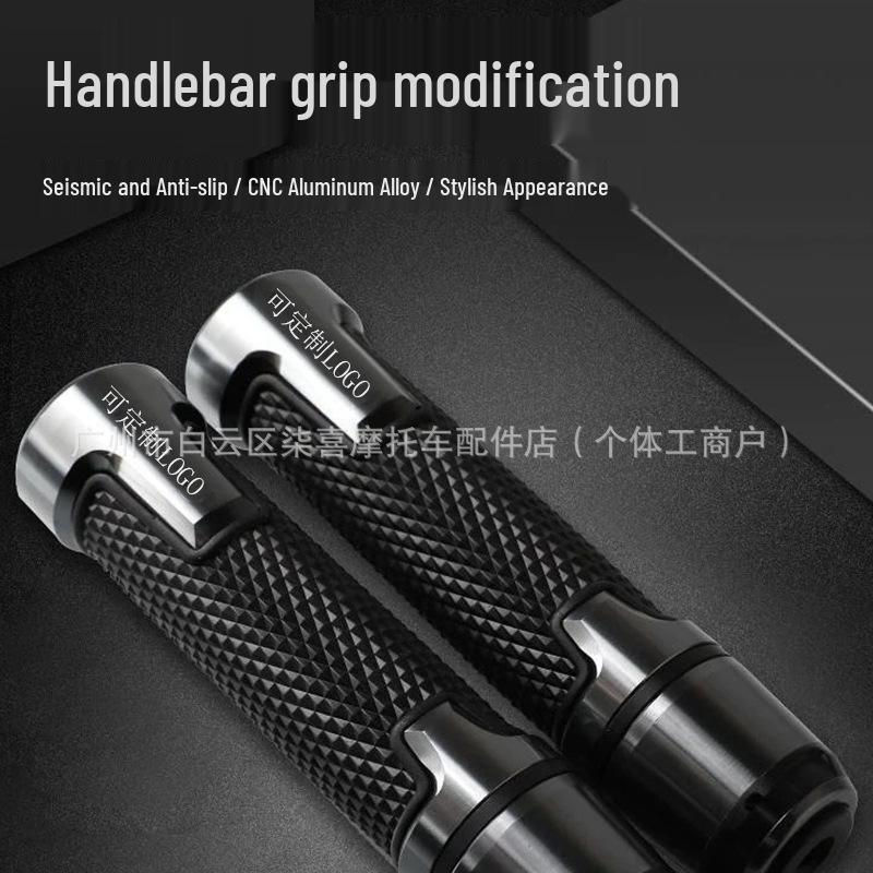 Modifizierte Gummi-Lenkergriffe & Gasgriff-Endkappen für Suzuki GSXR150