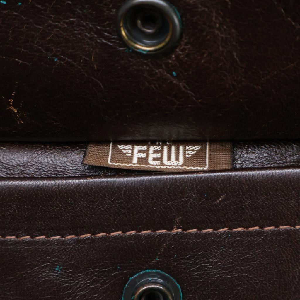 THE FEW AMERICAN BEAUTY A-2 Lærflyjakke Jakke 40 BrunBrukt