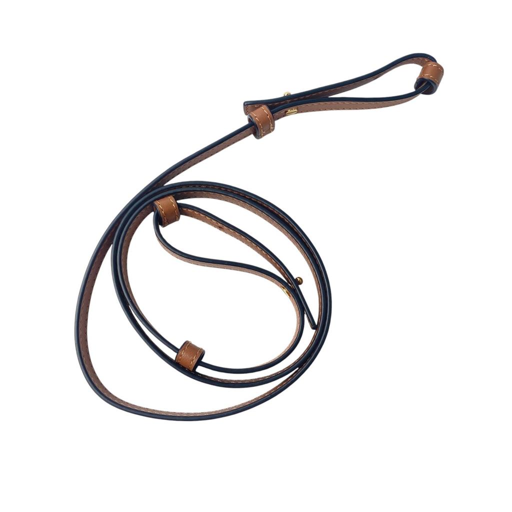 Used LOEWEShoulder Bag Brown leather/Raffia Women