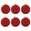 6Pcs Xmas Baubles Christmas Ball 6cm Xmas Tree Hanging Pendants  Xmas Decorations