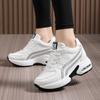 Women's Spring White Platform Sneakers Thick Sole Breathable Mesh Casual Shoes Woman Ladies Height Increasing Shoes for Women