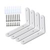 Wall Shelf Brackets for Home Organization - Set of 4