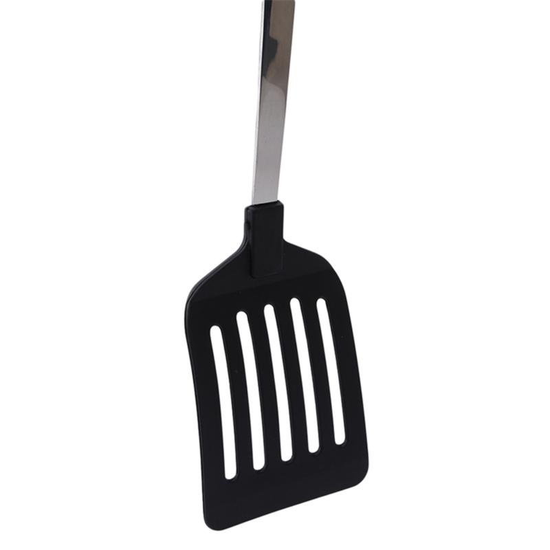 Stainless Steel Turners Kitchen Tools Nylon Handle Spatula Fried Shovel Egg Fish Frying Pan Scoop Spatula Cooking Utensils