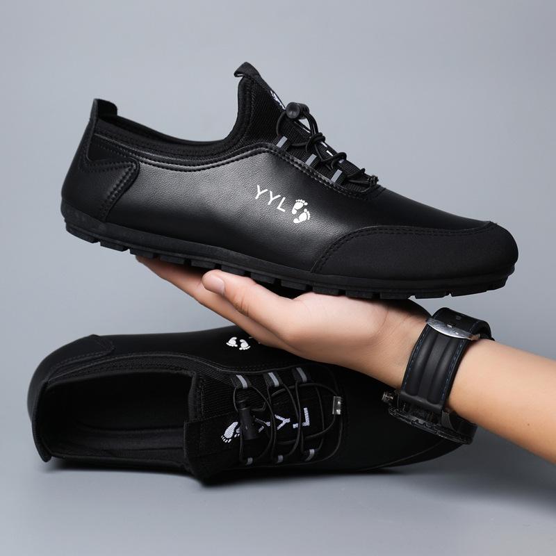 Sneakers Women Shoes Platform Loafers Lace Up Leather Flats  Trend Spring Casual Mom Shoe Fashion Offical Femme