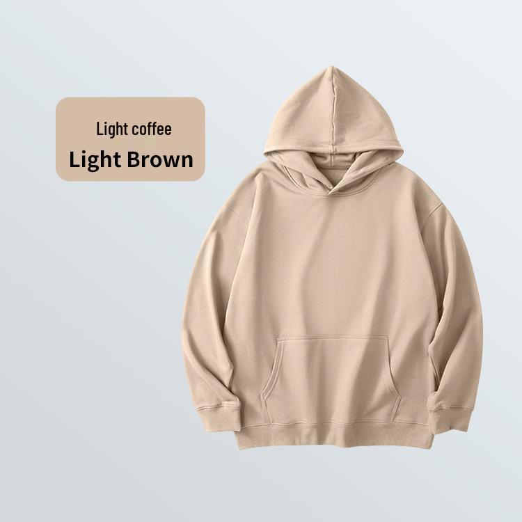 Men's Extra Thick 430g Terry Sweatshirt: Autumn/Winter Casual Loose Fit, Heavyweight, Round Neck, National Tide Style, Versatile Wear