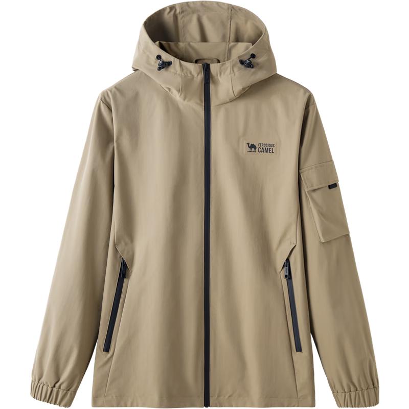 

CAMEL Unisex Outdoor Windproof Jacket M13CA6V062 L
