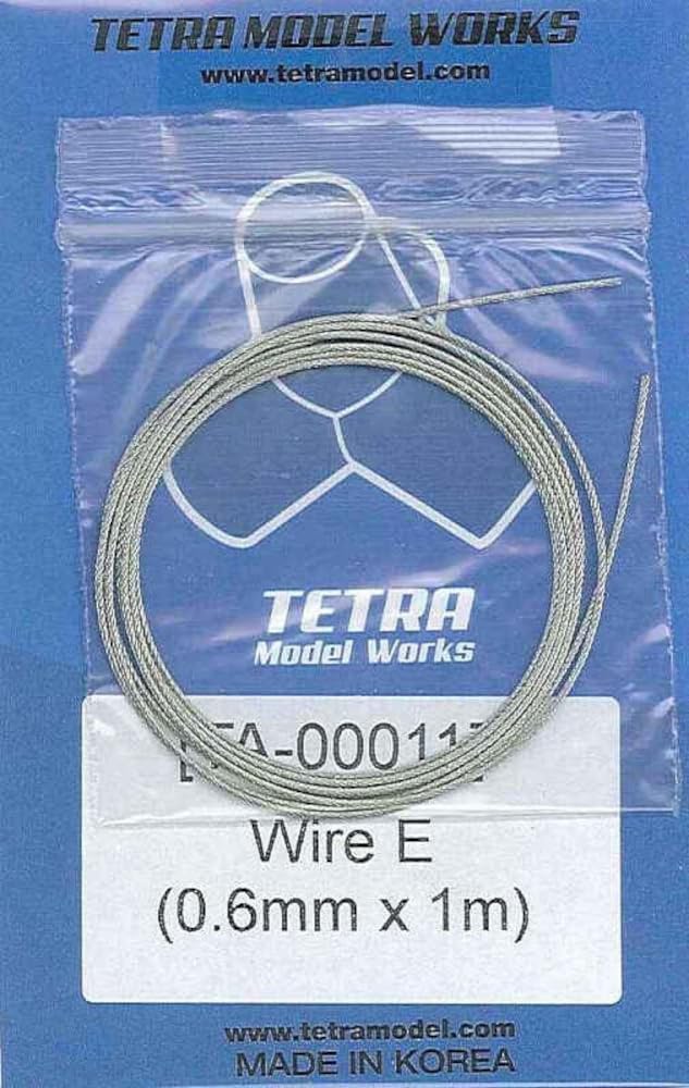 

Tetra Model Серия TA Диаметр нержавеющей проволоки x Хобби Материал TA0011 (0.6мм 1м)