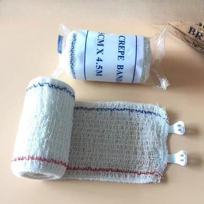 Wrinkle Elastic Bandage Training, Red and Blue Line Spandex, Repeated Use Sports Protective Gear, Disposable