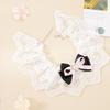 Pet Bib Bag Polyester Love Princess Wind Lace Pet Cat Scarf Dog Scarf Accessories Summer