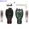 Jingyuqin Smart-Remote-Autoschlüssel für Mercedes Benz Baujahr 2000+, unterstützt Original NEC und BGA 315 MHz oder 433,92 MHz 3