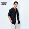 BENLAI Men's Pure Cotton Short-Sleeve Casual Work Shirt