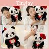 Umbrella Handheld Cute Panda Plush Backpack Doll Pp Cotton Filling