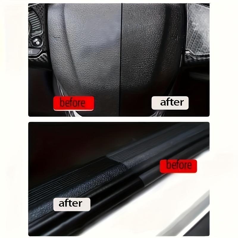 Automotive interior leather care cream, dashboard polishing, seat cushion refurbishment, used for automotive repair and interior care products