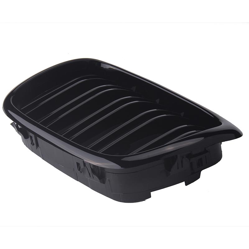 Rhyming Kidney Grille Front Bumper Dual Slat Black Grill Fit For BMW 5 Series E39 M5 1997- 2003 Car Accessories Replacement
