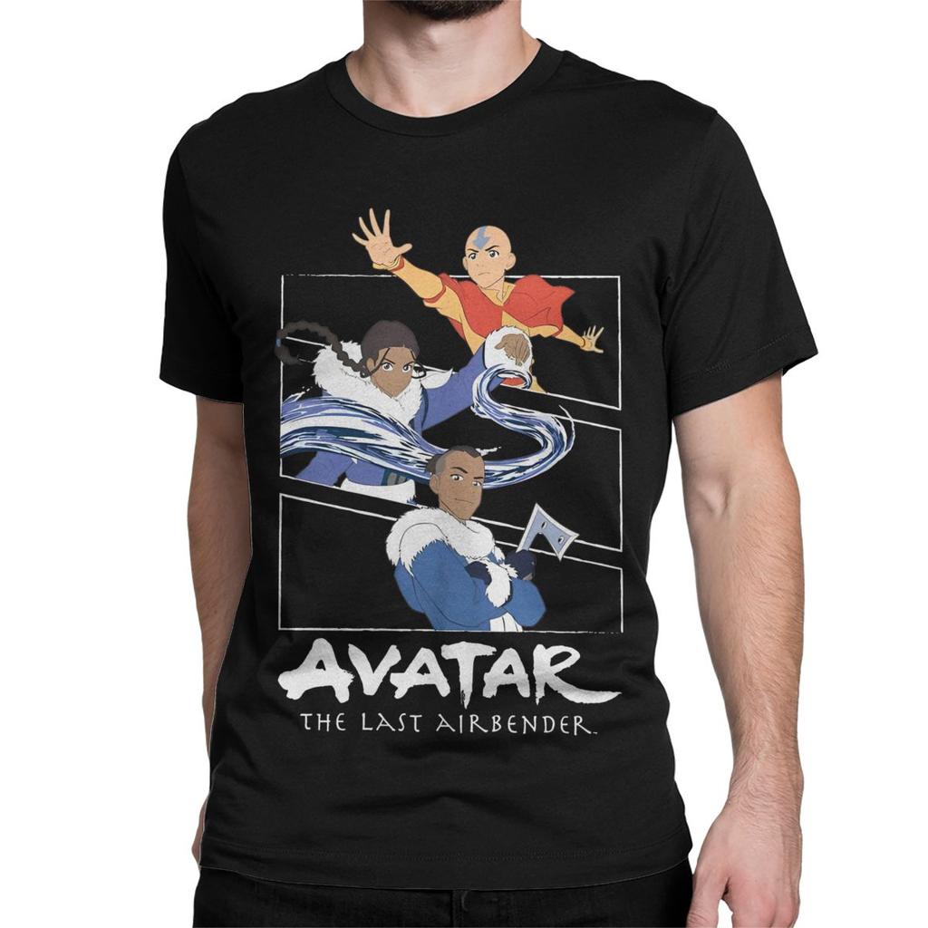 Macht Tee, nicht Krieg Iroh Herren Damen T-Shirts Avatar Der Herr der Elemente Freizeit T-Shirts T-Shirt Reine Baumwolle 4XL 5XL 6XL Kleidung