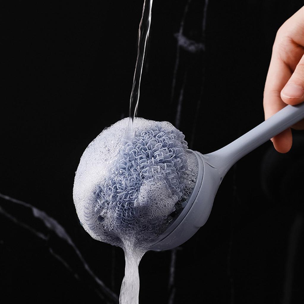 Dish Brush Professional   Handle Polyester   Dish Scrub Brush Dish Cleaning Brush for Dish Pot Pan Sink Cleaning