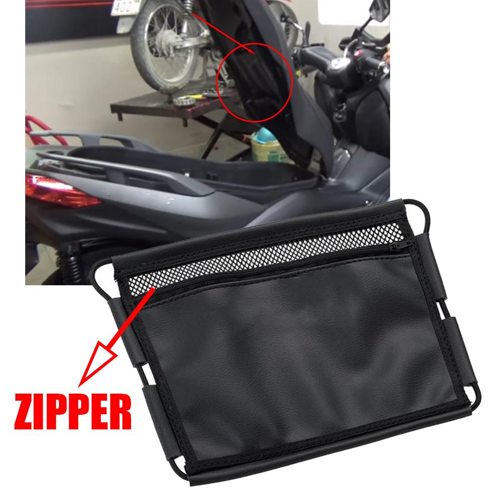 For Honda X-ADV750 XADV X-ADV 750 XADV750 ADV150 ADV 150 ADV350 Motorcycle Accessories Under Seat Storage Bag Leather Tool Bag