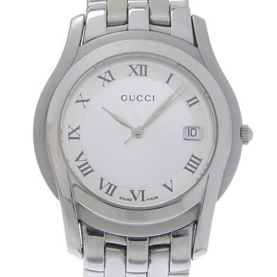 Orologi G class 5500M Quadrante Argento Acciaio Inossidabile Quarzo Analogico da uomo Usato
