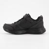 Black Lace-up Sneakers with Velcro Strap Child SKECHERS