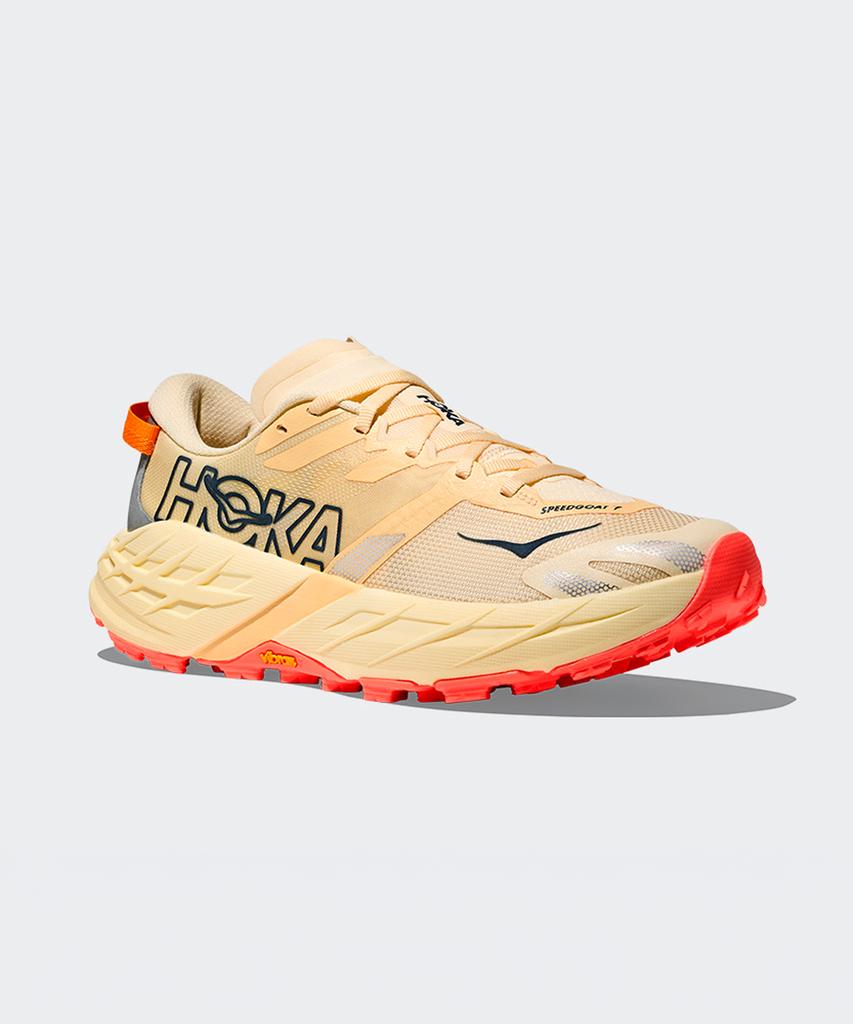 Hoka (Women'S) Speedgoat 7 Wide - Vintage Yellow: Neon Flame / 1171931-Vwn