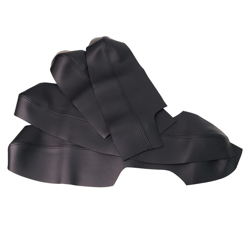 Compatible Leather Door Armrest Wrap for 18 Nissan Qashqai Models - Interior Renovation and Modification.