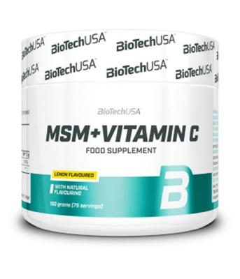 Biotech MSM + 1500 Vitamin C, 150 G.