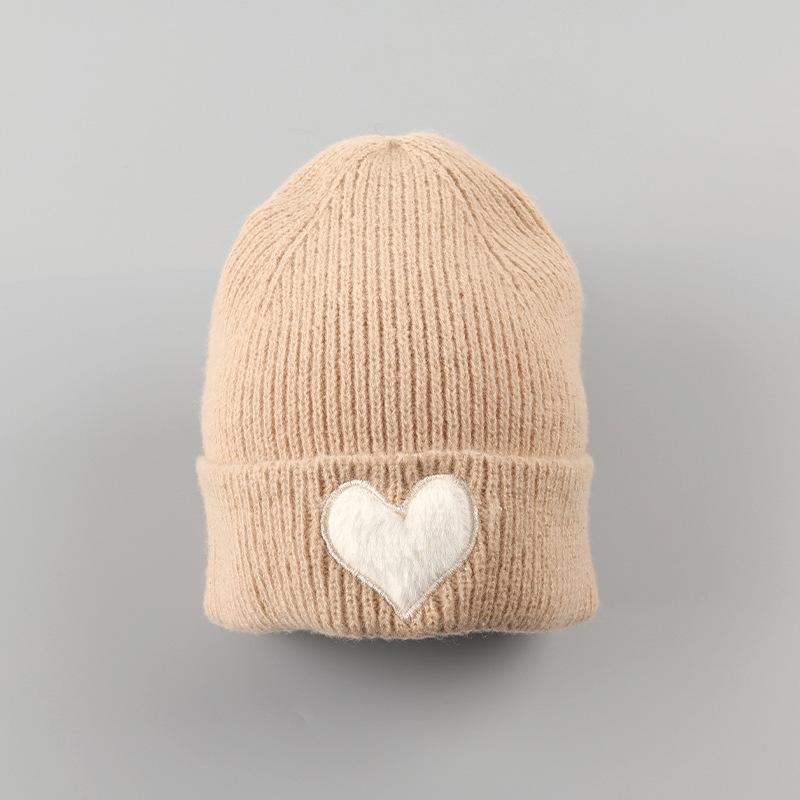 Heartfelt Plush Beanie - New Autumn/winter Collection - Extra Large Size Knit Hat