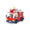 Camion de pompiers - Bluey - Figurines Bingo et Bluey - Autocollants inclus - Tuyau d'extinction - 3 ans et plus