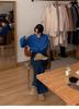 Korean-Style Women's Polo Collar Sweater - Summer Soft Knitwear
