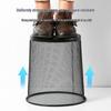 Mufengxing Large Metal Mesh Wastebasket