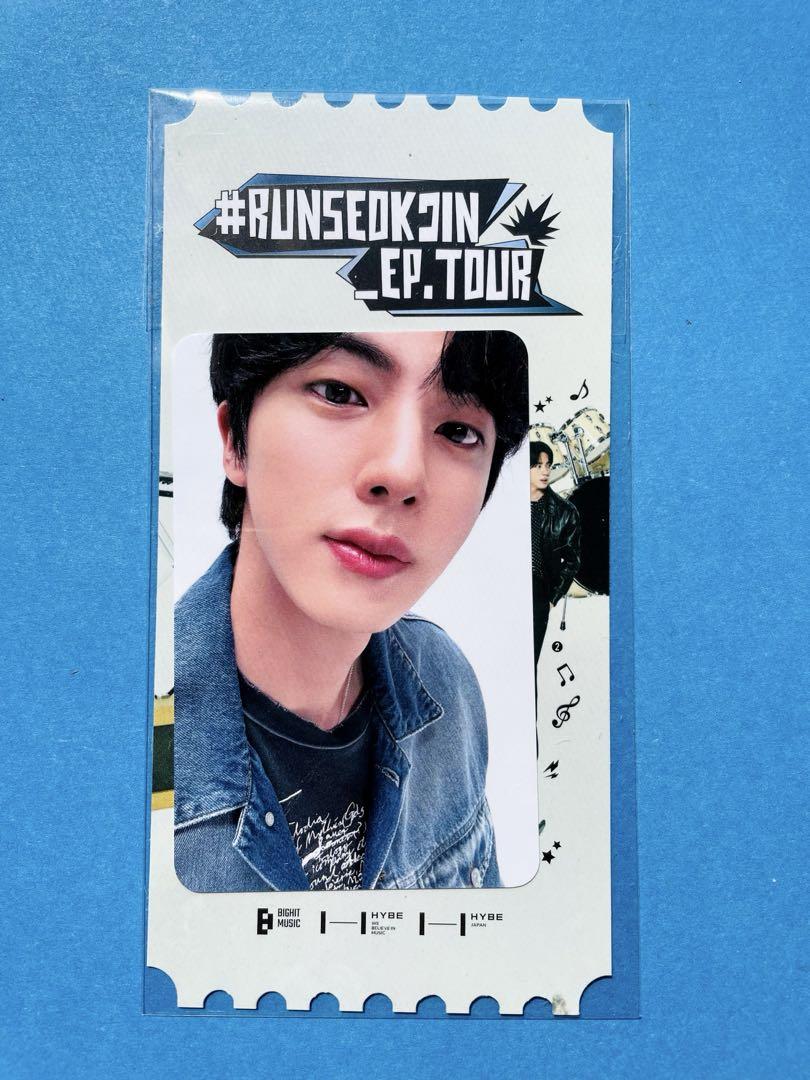 

[Б/У] BTS Джин RUNSEOKJIN Тур Входной Бонус Торговая Карта Гоян 6/28