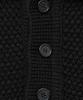 NOIRER Oversized Heavy Polo Half Knit (Black)