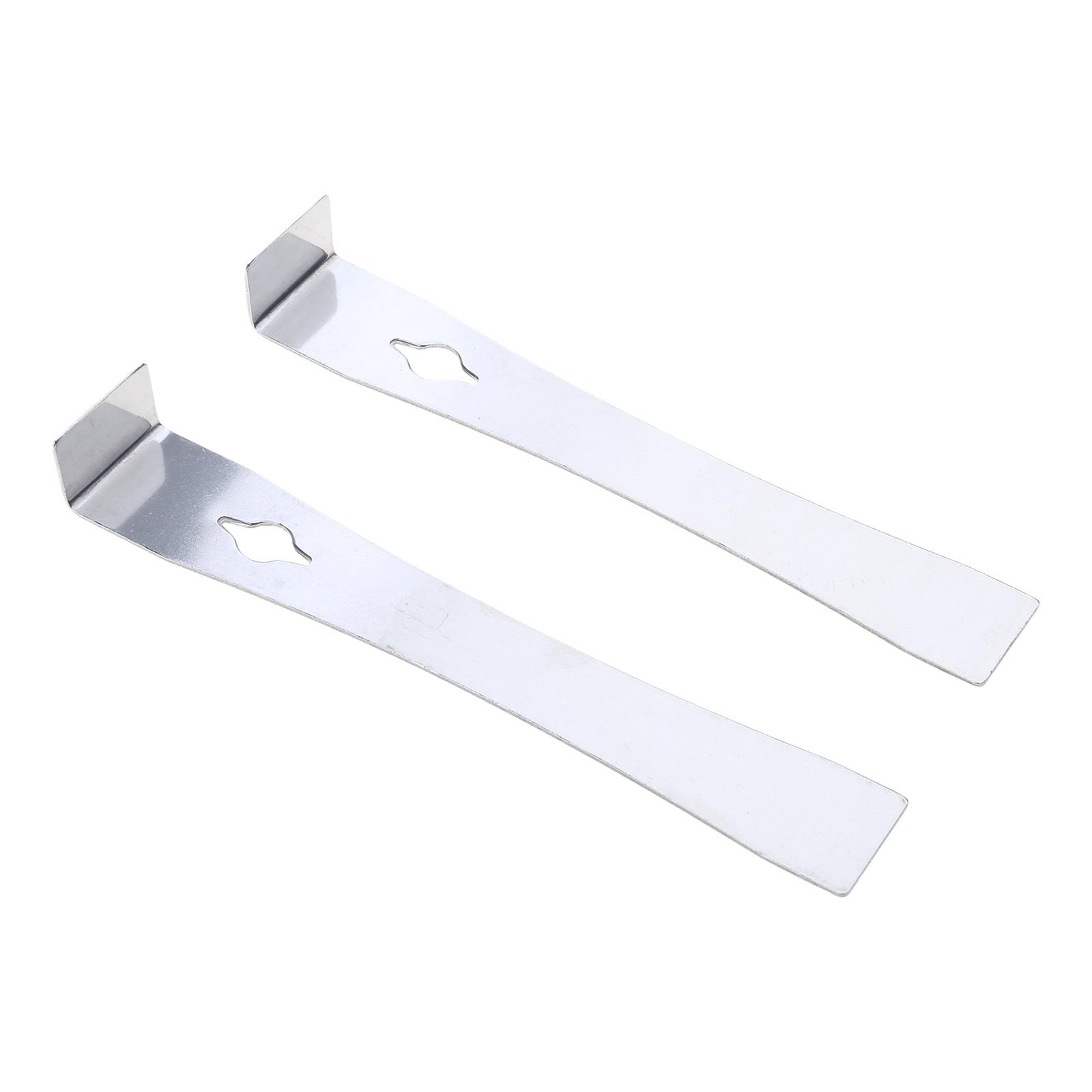 

2 шт. прочных монтировок из нержавеющей стали для вытаскивания гвоздей для деревообработки, ремонта автомобилей и разборки домашней мебели