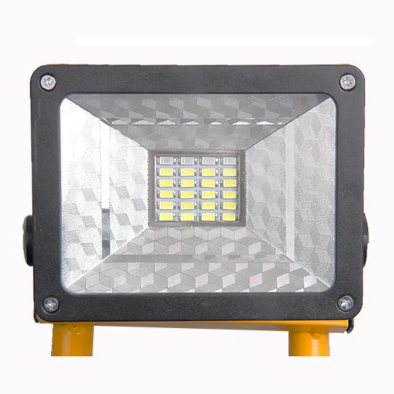Rechargeable LED Work Light 30W 2400LM Outdoor Flood Light IP65 Waterproof Camping Security Lights for Outdoor Lighting/ Hunting