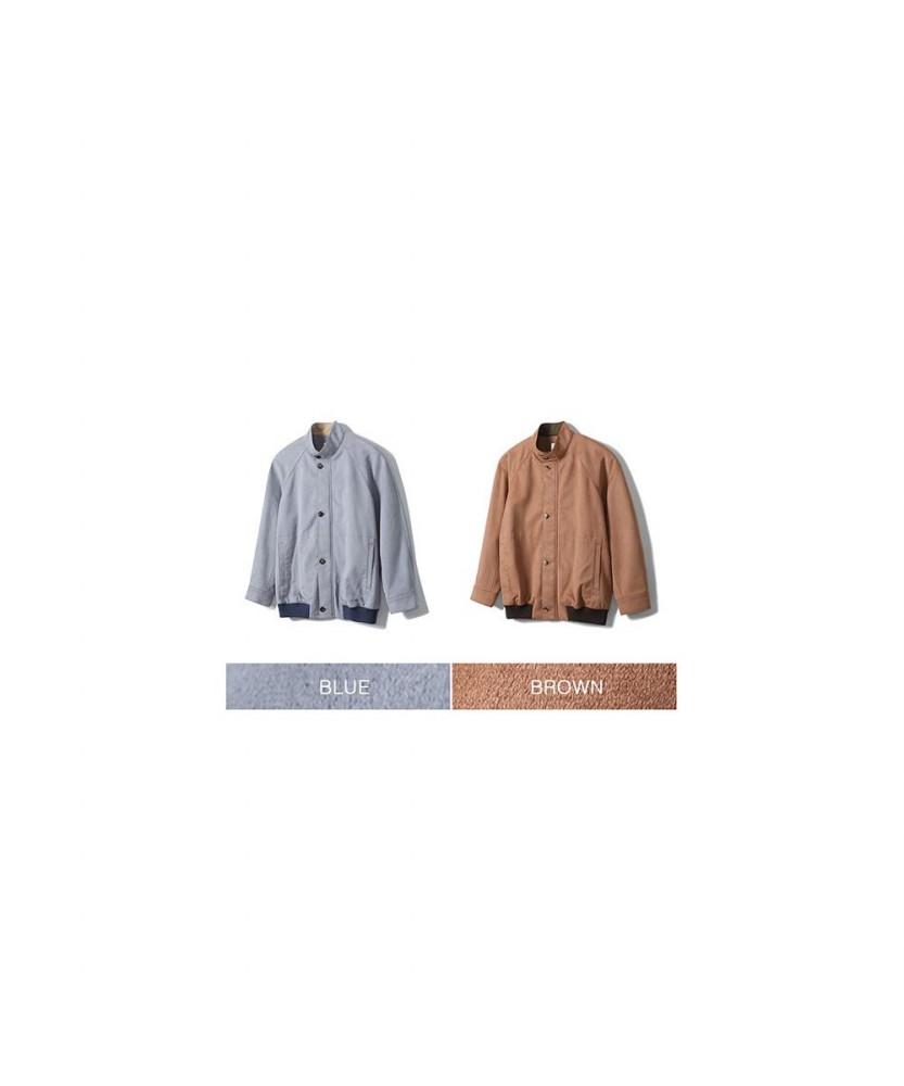 Notig Faux Suede Blouson Brown_Okg3Jpjf102W1