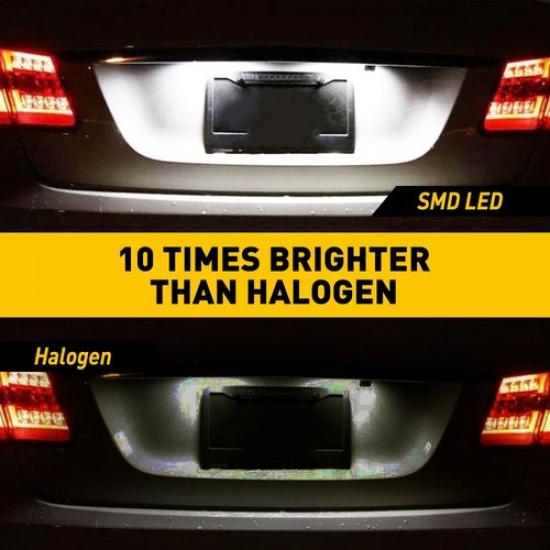 New LED License For 2004-2008 Acura Plate Light TL White Bright 6000K High Power