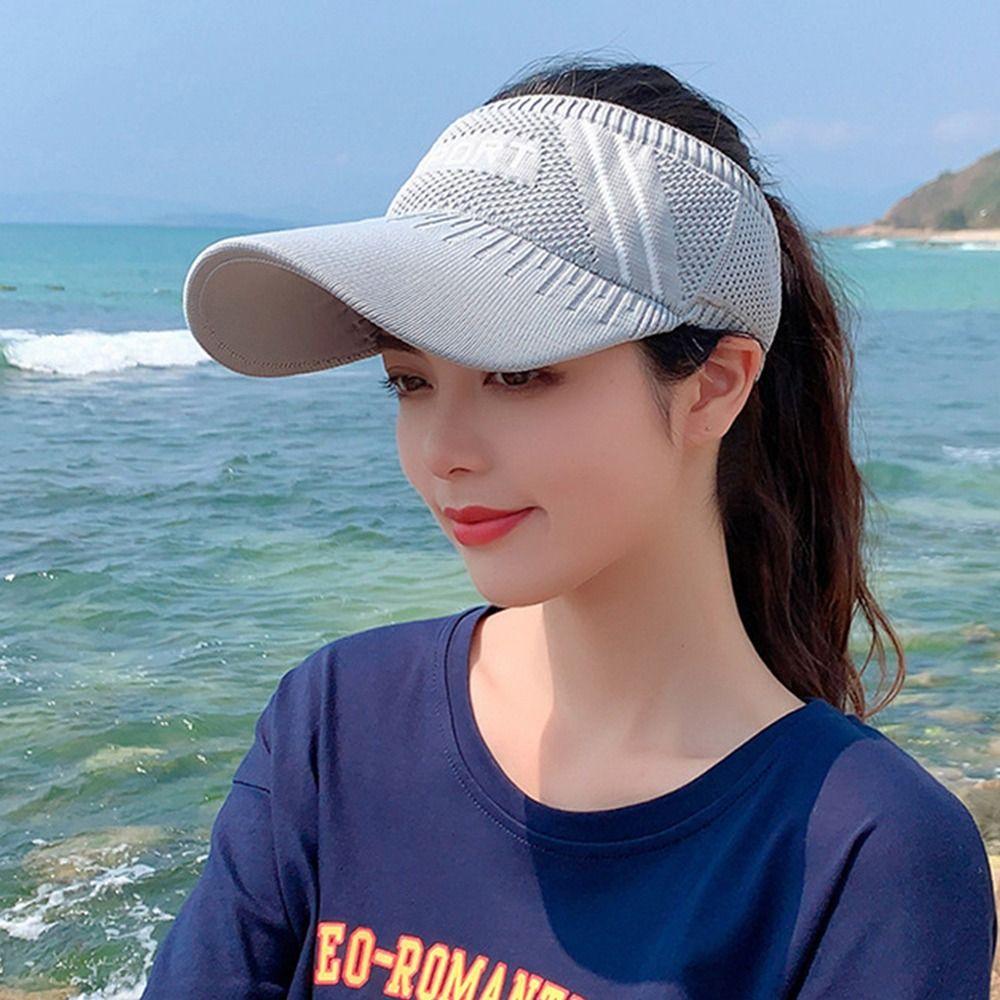 Sunscreen Sun Hats Sun Protection Ponytail Hat Casual Baseball Cap  Outdoor Sport