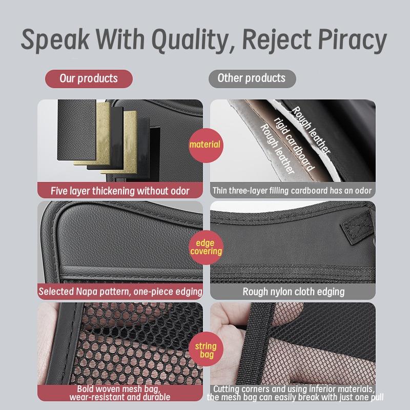 Autositz-Aufbewahrungstasche, Multifunktionale Aufbewahrung für gute Dinge im Auto, Erhältlich in Versionen für normale Sitze und Sportsitze