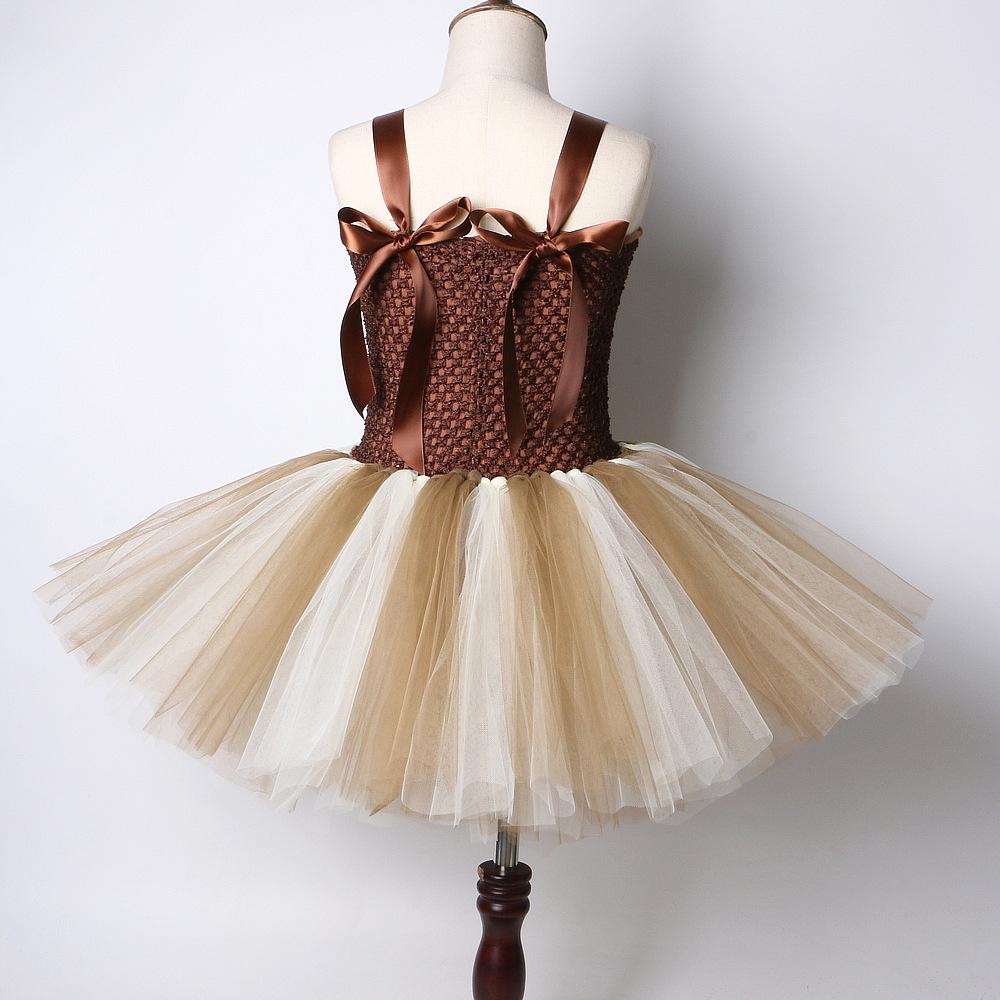 Children's Giraffe Tutu Skirt for Christmas Festival Party