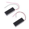 2Pcs 3V 2 Aaa Battery Holder Case With On/Off Toggle Switch Box Pack Cover
