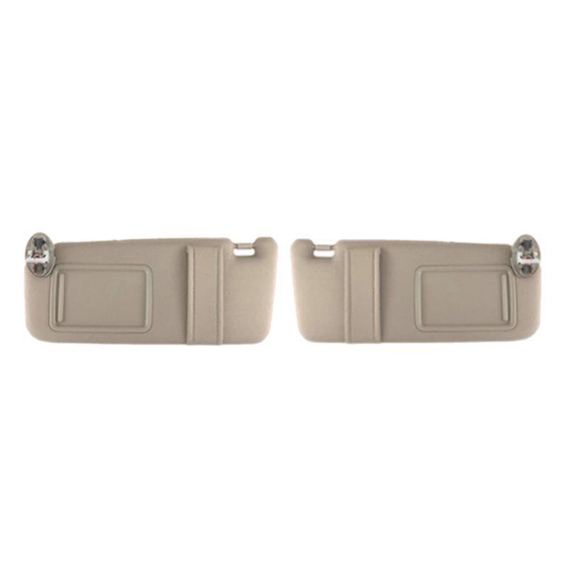 Car Front Sun Visor Sunshade Makeup Mirror With Light 74320-06800-E0 74310-06770-E0 For Toyota Camry 2007-2011