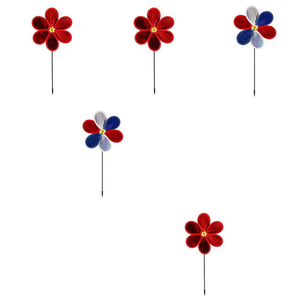Children's Healthy And Educational Windmill Colorful Glitter Windmill Outdoor Decoration Kids Leisure Toy
