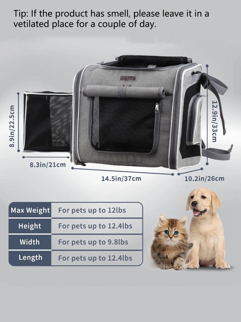 Dog Bike Basket, Small Medium Pets Dog Basket For With Breathable Mesh, Removable Bicycle Basket Front Handlebar Bicycle Basket