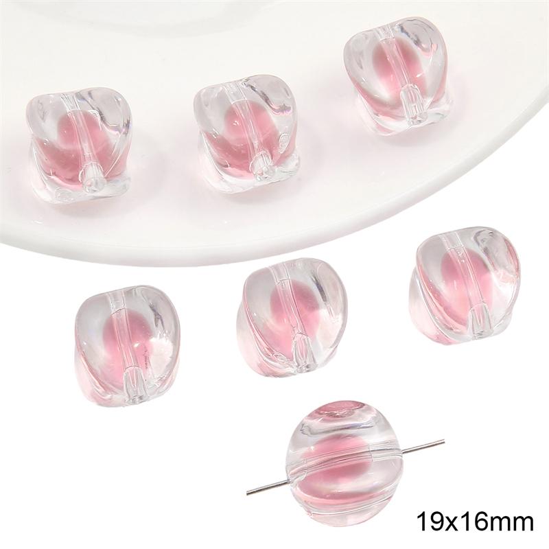Acrylic Candy Beads Loose Spacer Beads for DIY Jewelry 10pcs