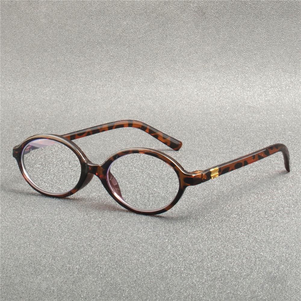 

Trendy Compact Oval Reading Eyeglasses Male Female Ultralight Far Sight Glasses Unisex Stylish Presbyopia Prescriptions C1
