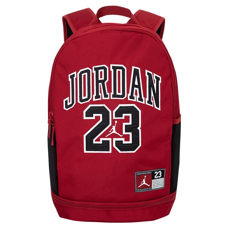 New Jordan Polyester Backpack Regular Unisex Carolina Blue/Bull Red/Black FQ0951