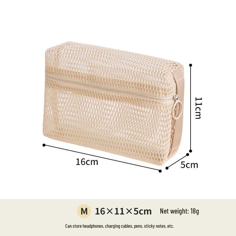 Dopamine Grid Women s Transparent Makeup & Toiletry Travel Bag