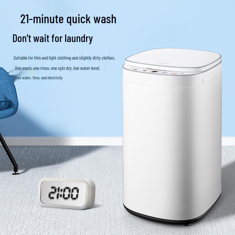 3.5kg Smart Automatic Mini Washing Machine for Baby Clothes with High-Temp Sterilization